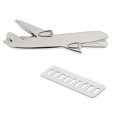 Шильд металлический - самолет