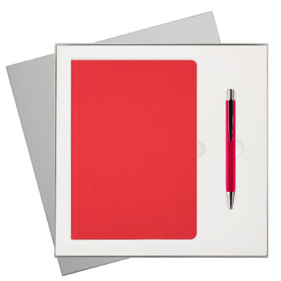 Подарочный набор Latte soft touch,  (ежедневник, ручка)