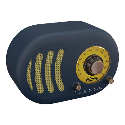 Колонка беспроводная RETRO S, цвет коричневый