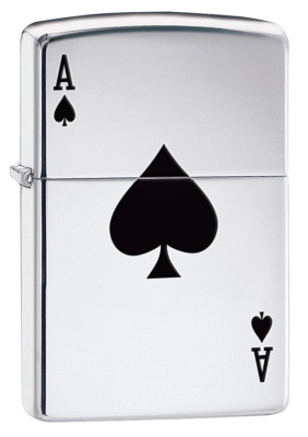 Зажигалка ZIPPO Сlassic с покрытием High Polish Chrome, латунь, 38x13x57 мм
