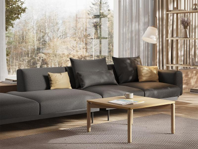 Столик кофейный saga, 60х60 см