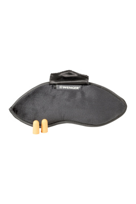 Повязка для глаз и беруши WENGER, полиэстер, 24 x 0,5 x 9 см