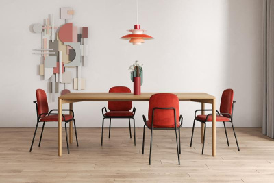 Стол обеденный saga, 85х200 см