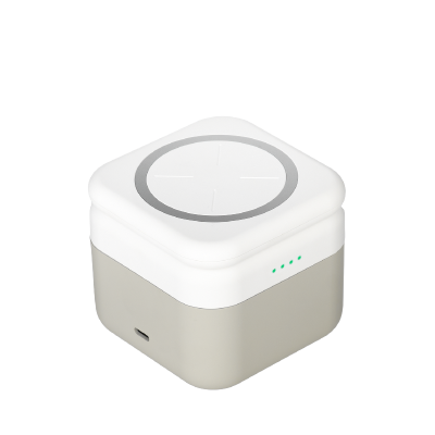 Беспроводная зарядная станция 3в1 15W Куб (Cube Wireless Magnetic)