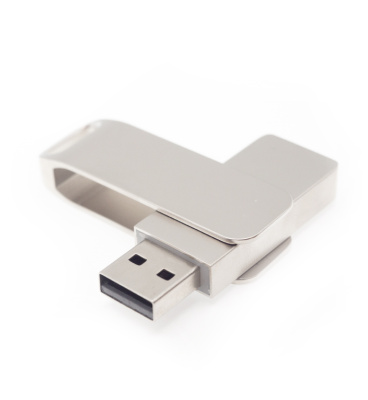 Флеш накопитель Bergamo, USB 2.0 16GB, металл