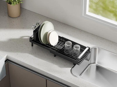 Сушилка для посуды atle раздвижная малая