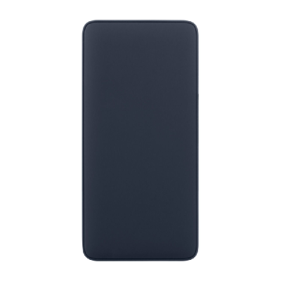 Внешний аккумулятор (powerbank)  «WeCharge Soft Touch»,  10 000 mAH, Power Delivery (PD) 25.5W, со светящимся логотипом после гравировки, c цифровым дисплеем для контроля заряда