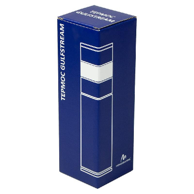 Термос стальной Gulfstream двухстеночный с вакуумной изоляцией 450 мл, крышка с дисплеем