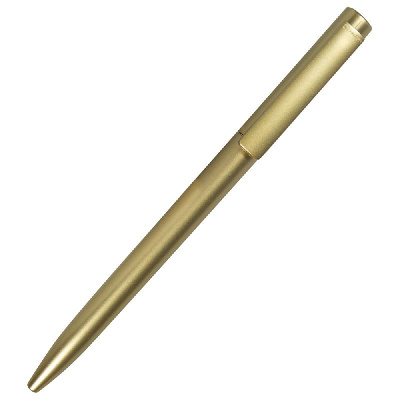 Ручка шариковая, пластиковая, золотая Paco