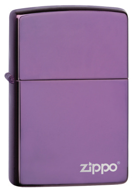 Зажигалка ZIPPO Classic с покрытием Abyss™, латунь,  с логотипом, 38x13x57 мм