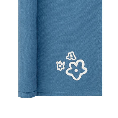 Салфетка сервировочная Незабудки из коллекции ethnic, 45х45 см