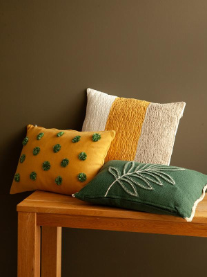 Подушка декоративная pleated dune из коллекции ethnic, 45х45 см