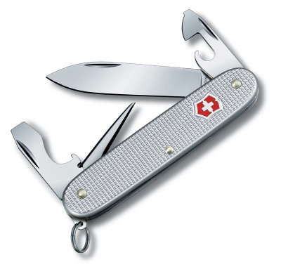 Нож перочинный VICTORINOX Pioneer, 93 мм, 8 функций, алюминиевая рукоять