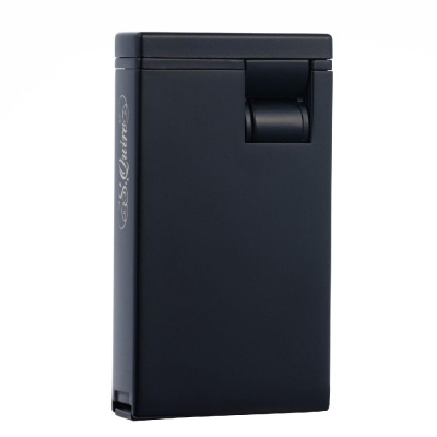 Зажигалка SQuire газовая, турбо, двойное пламя,  хром