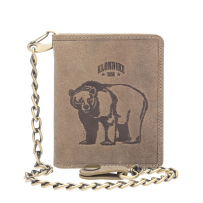 Бумажник KLONDIKE «Wayne Bear», 10,5 х 12,5 см
