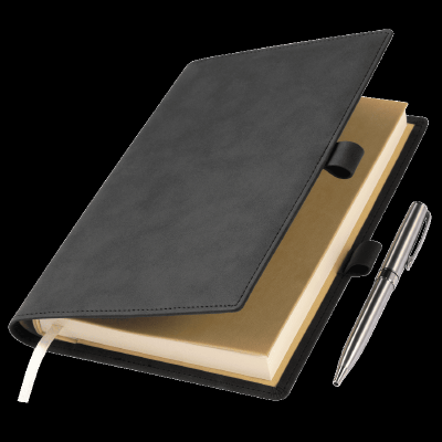 Ежедневник-портфолио Clip NEO недатированный в подарочной коробке,  (в комплекте ручка Tesoro )