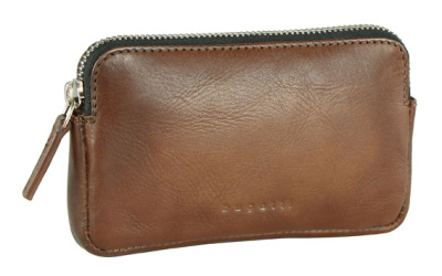 Ключница BUGATTI Domus, с RFID защитой, натуральная воловья кожа, 12х1,5х7 см