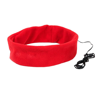 Наушники проводные MARKIZ с повязкой, синий, флис