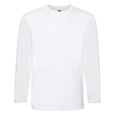 Футболка "Super Premium Long Sleeve", белый, S, 100% х/б, 190 г/м2