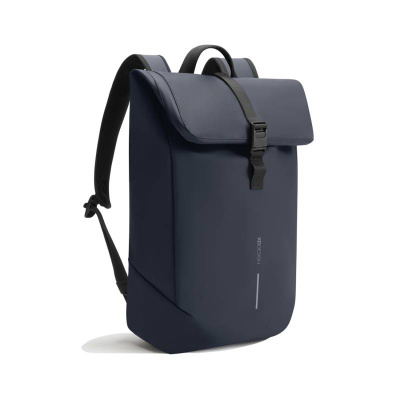 Антикражный водонепроницаемый рюкзак Urban Flap-Top, темно-синий