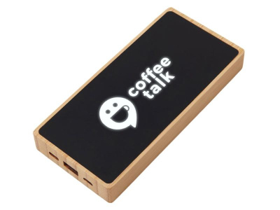 Внешний аккумулятор с подсветкой лого и солнечной панелью Reedia S1, 10000 mAh