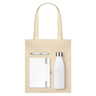 Подарочный набор Galaxy,  (ежедневник, ручка, термобутылка, шоппер)