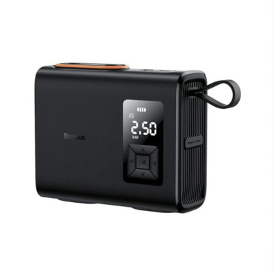 Портативный компрессор с ПЗУ Baseus Mega EnergyPump Series Dual Cylinder Wireless Inflator
