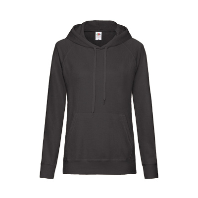 Толстовка женская "LIGHTWEIGHT", белый_XS, 80% хлопок, 20% полиэстер, 240 г/м2