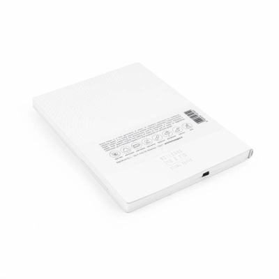 Блокнот линованный Pininfarina из каменной бумаги в мягкой обложке, А5, белый