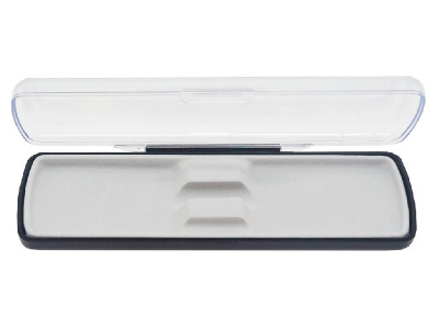 Футляр для ручки Pencase Uno, пластик, прозрачный