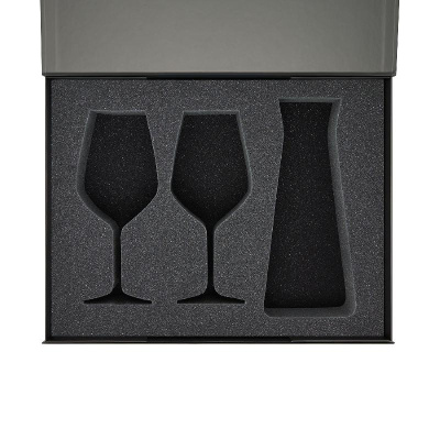 Ложемент под 2 бокала для вина + декантер в большую коробку-трансформер (арт. 695722)