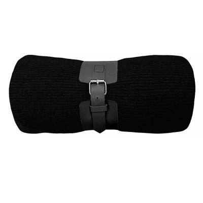 Плед  "Belt", белый, 130 х 180 см, 100% акрил, с поясом