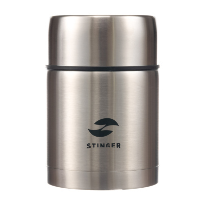 Термос ланчбокс Stinger, 0,7 л, широкий, нержавеющая , 10,8 x 10,8 x 15,9 см