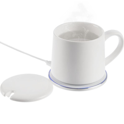 Кружка с подогревом и беспроводной зарядкой dualBase ver. 2.0 Matt