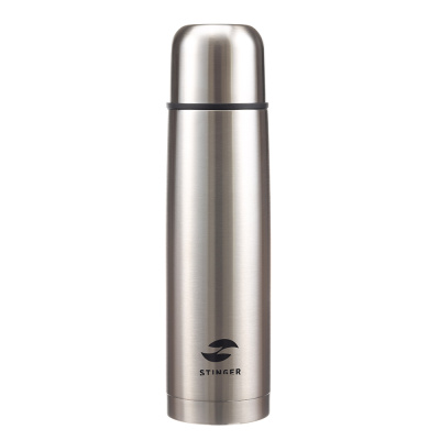 Термос Stinger, 0,8 л, узкий, нержавеющая , 8,1 x 8,1 x 29,1 см