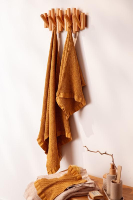 Полотенце для лица из умягченной вафли  из коллекции essential, 30x30 см