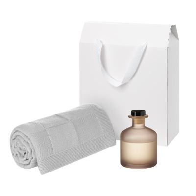 Подарочный набор Mizu, Cella Soft,  (диффузор, плед)