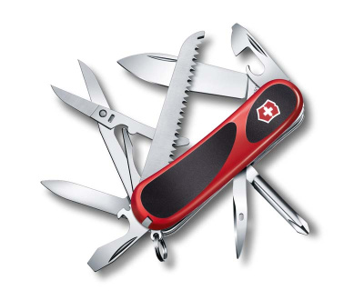 Нож перочинный VICTORINOX Evolution 18, 85 мм, 15 функций,  с чёрными вставками