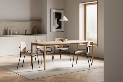 Стол обеденный saga, 75х120 см