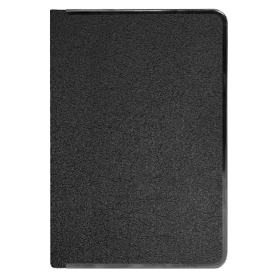 Ежедневник Alfa Techno Soft A5, недатированный, в твердой обложке еталлическим элементом