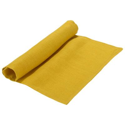 Салфетка под приборы из стираного льна  из коллекции essential, 35х45 см