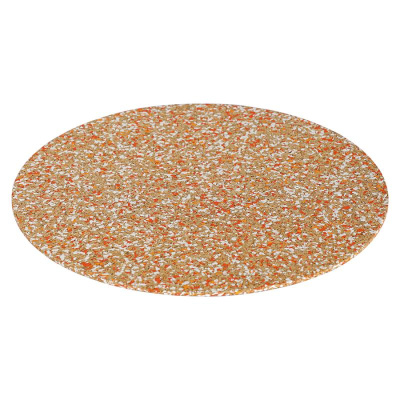 Набор из 4х сервировочных ковриков из пробки и переработанного материала recork, D30 см