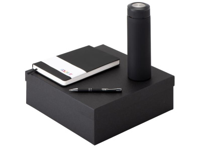 Подарочный набор Color it с блокнотом, металлической ручкой и термосом