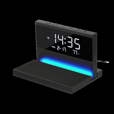 Зарядная станция с часами 15W Глори (Glory)