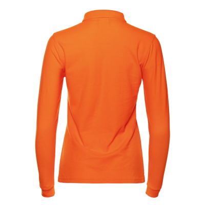 Рубашка поло женская STAN длинный рукав хлопок/полиэстер 185