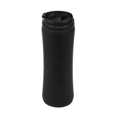 Термокружка FLOCK,  450 мл, желтый, пластик/металл