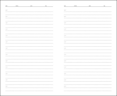 Ежедневник недатированный<br />13х21 см, 256 стр.