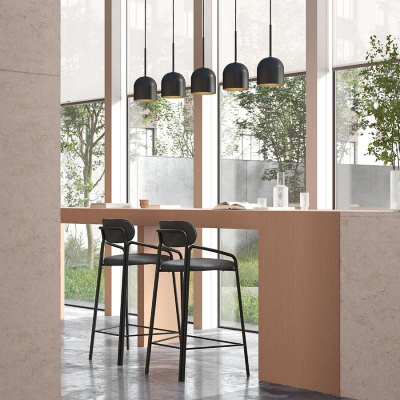 Стул полубарный ror, велюр