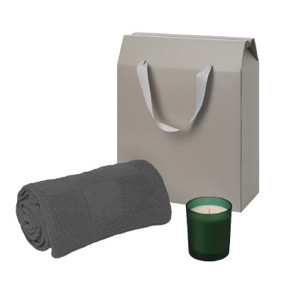 Подарочный набор Enigma. Cella,  (свеча, плед)