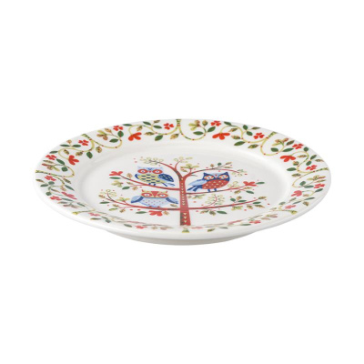 Тарелка owl из коллекции  of paradise, D18 см